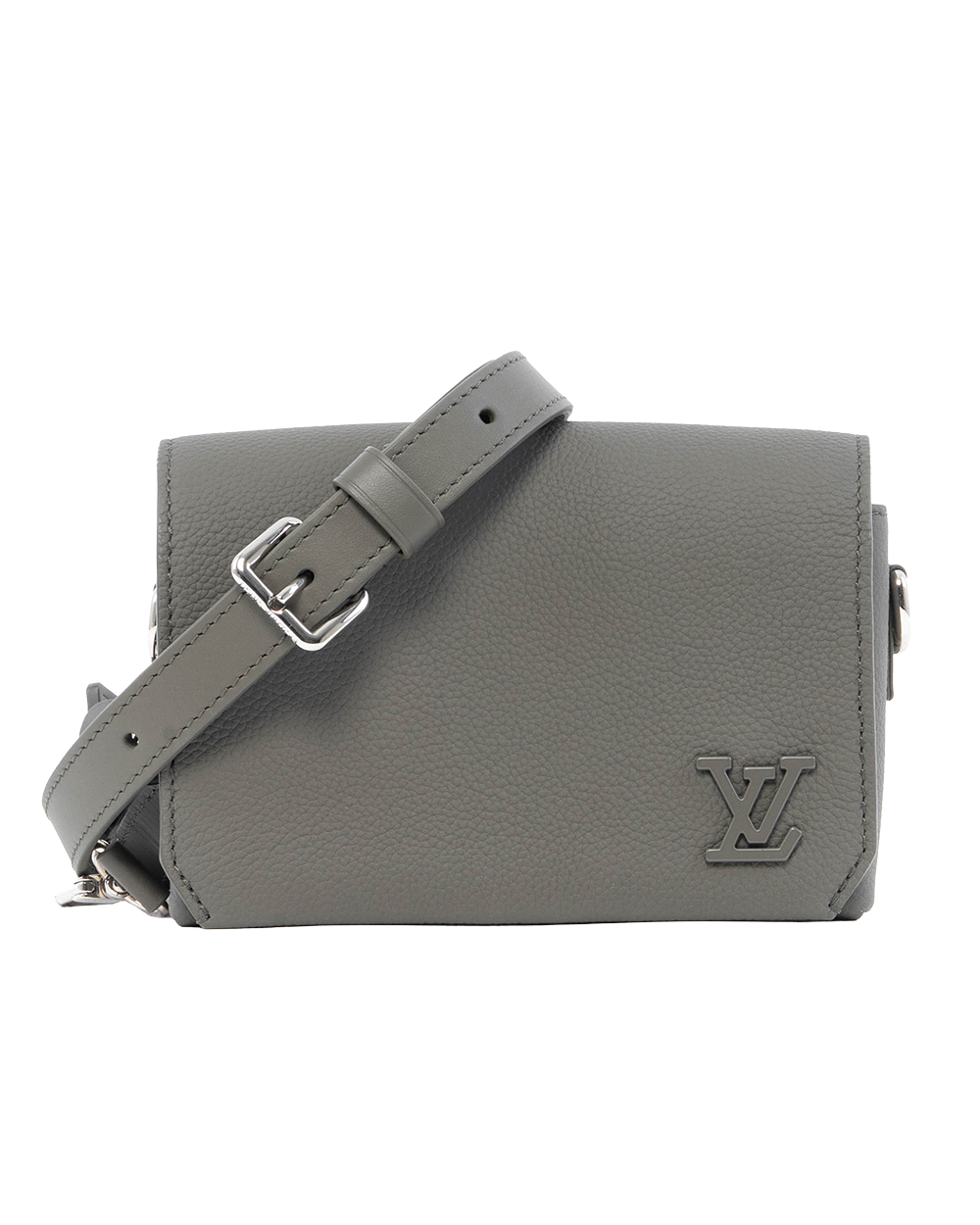 BA253523 LV FASTLINE WEARABLE WALLET GREY CALF SHW MICROCHIP