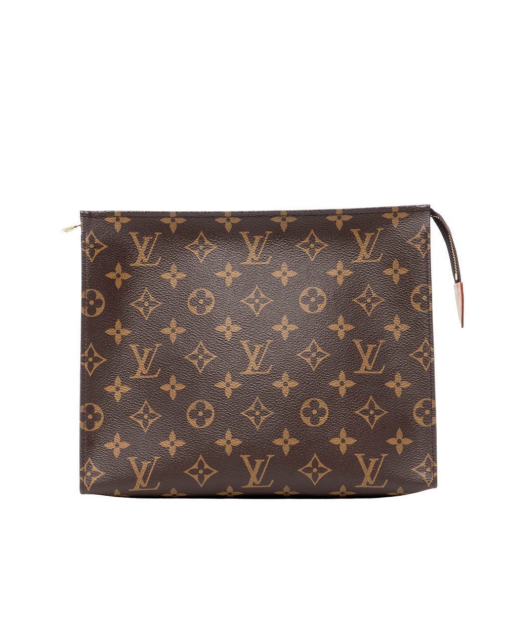BA253585 LV TOILETRY POUCH BROWN MONOGRAM CANVAS GHW UB3210