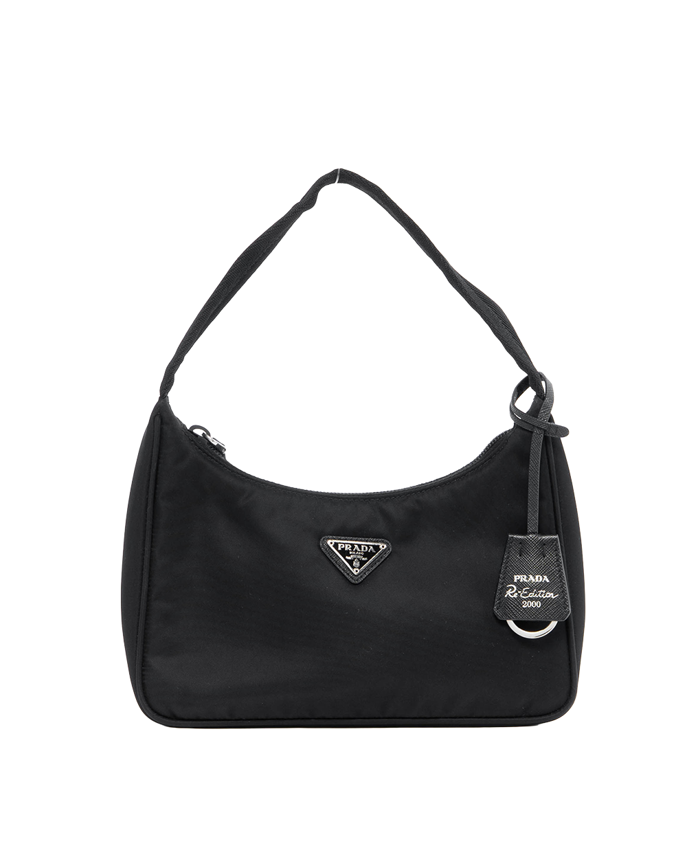 BA253819 PRADA RE EDITION 2000 MEDIUM BLACK NYLON SHW