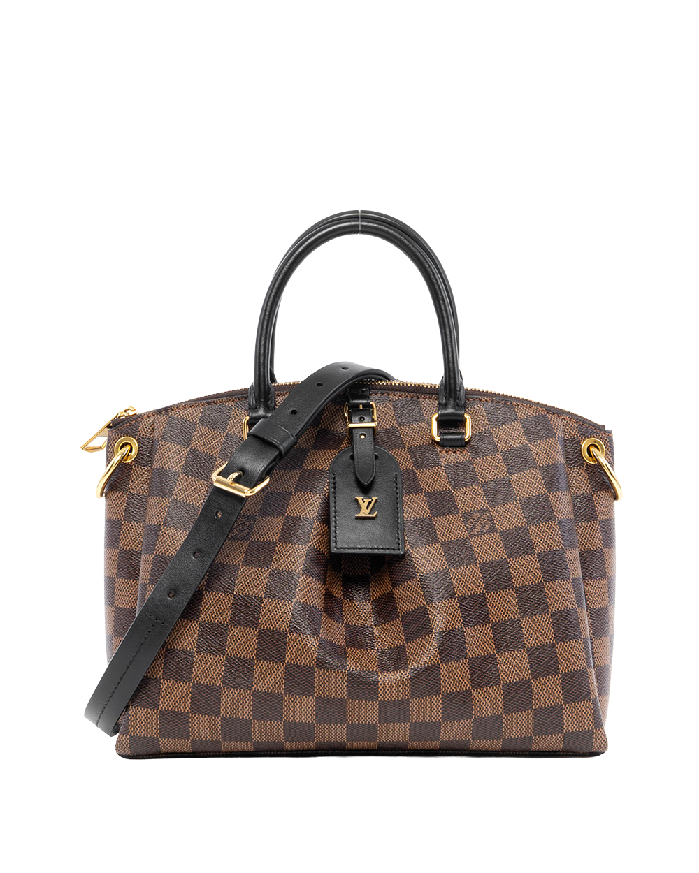 BA253886 LV ODEON PM BROWN BLACK DAMIER CANVAS GHW MICROCHIP