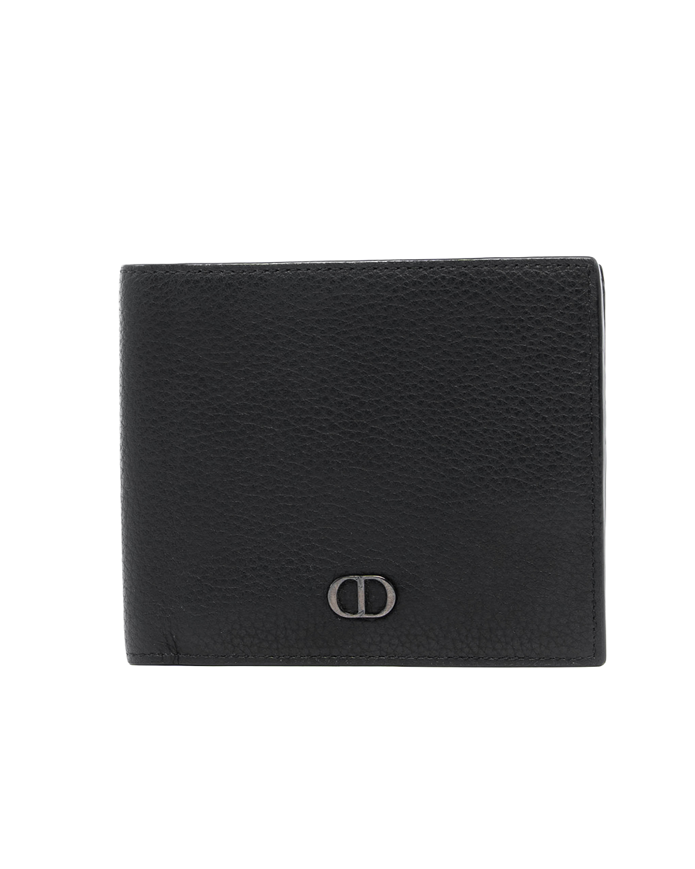 BA253962 DIOR 8 CARD WALLET SHORT BLACK CALF SHW 12 BO 1201