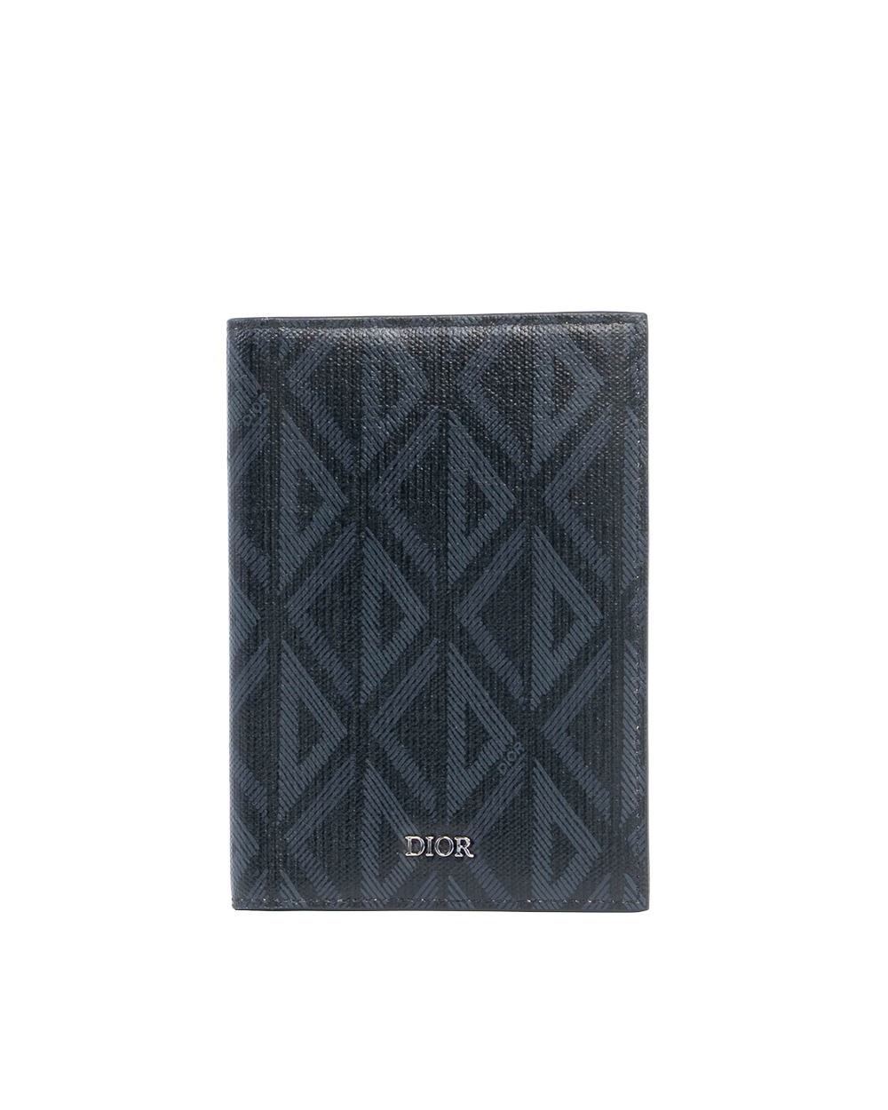 BA253963 DIOR PASSPORT HOLDER BLACK CALF SHW 10 BO 0212