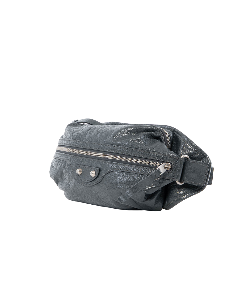 BALENCIAGA BELT BAG BLACK CALF SHW 542013 1202 R 568024 0105
