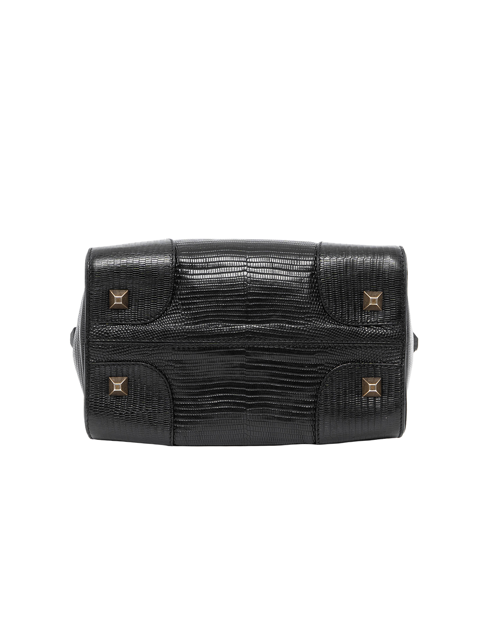 BALENCIAGA CASSETTE PM BLACK LIZARD GHW 0161