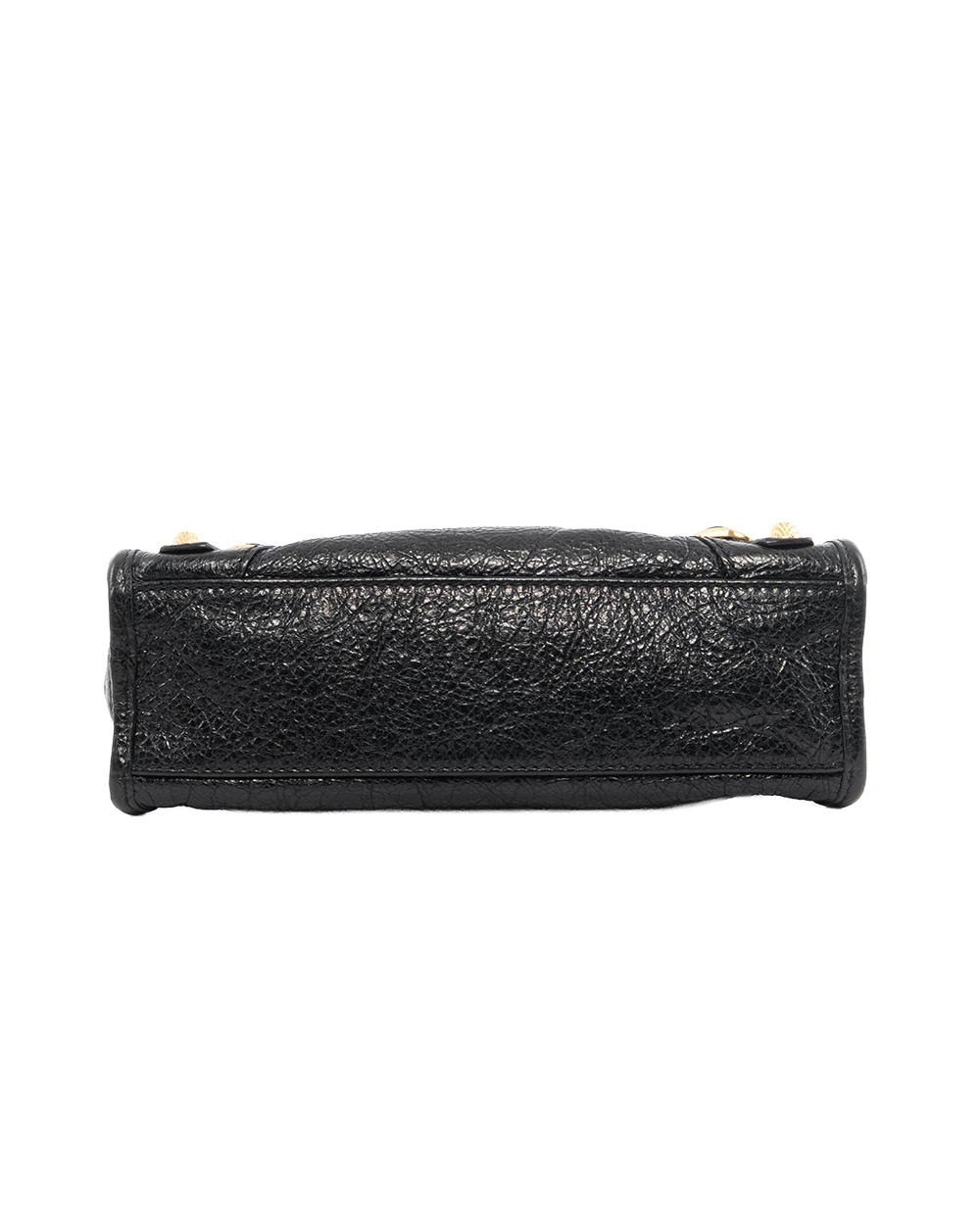 BALENCIAGA CITY CLASSIC MINI BLACK CALF GHW 527277 0721