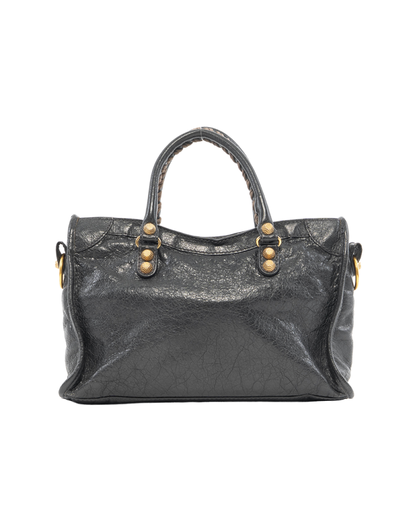 BALENCIAGA CITY CLASSIC SMALL GRAY CALF GHW 433353 1160 C 535269 1013