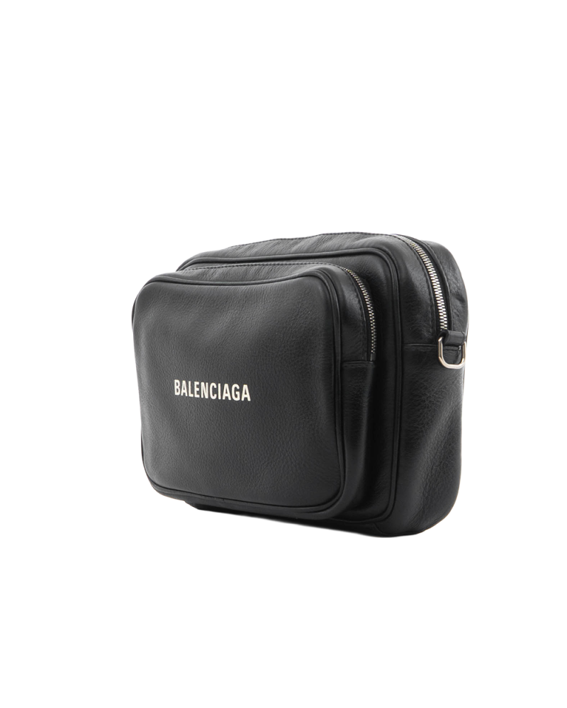 BALENCIAGA EVERYDAY CAMERA SMALL BLACK CALF SHW 002123 0548