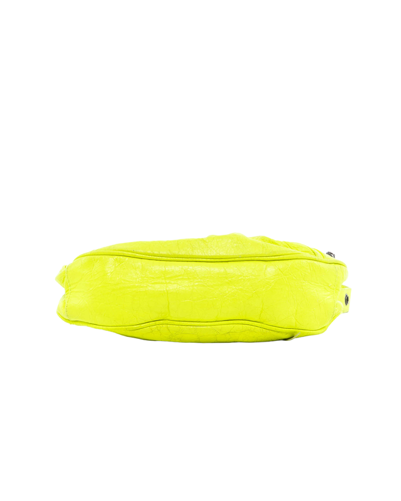 BALENCIAGA LE CAGOLE GREEN NEON CALF SHW 4212