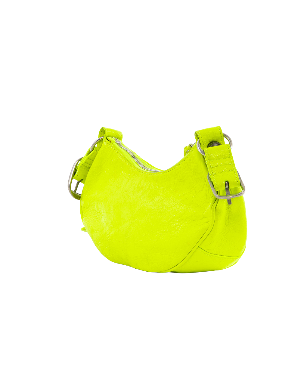 BALENCIAGA LE CAGOLE GREEN NEON CALF SHW 7217