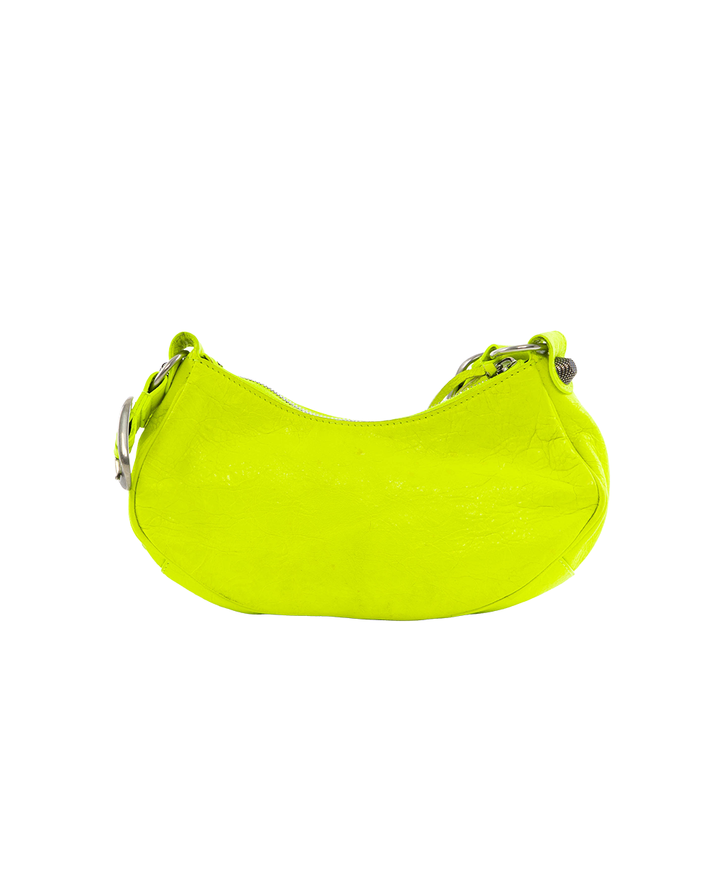 BALENCIAGA LE CAGOLE GREEN NEON CALF SHW 7218