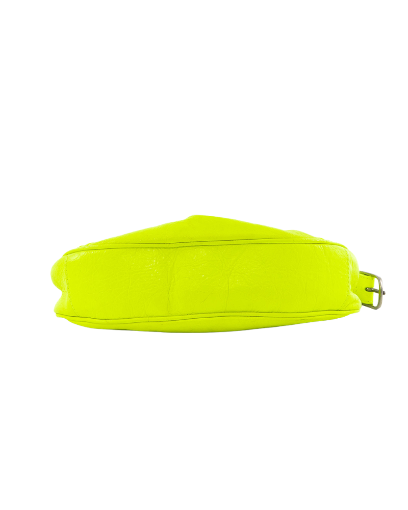 BALENCIAGA LE CAGOLE GREEN NEON CALF SHW 7219