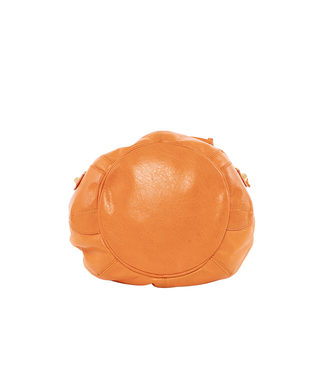 BALENCIAGA POM POM MINI ORANGE CALF GHW 285439 7510 J 1669 4135
