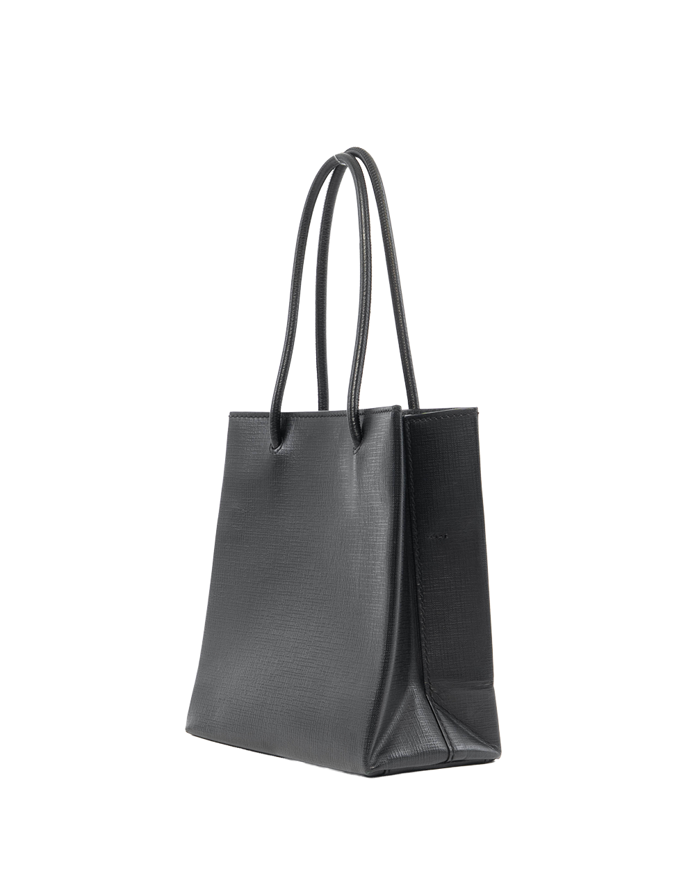 BALENCIAGA SHOPPING TOTE XXS BLACK CALF SHW 8657