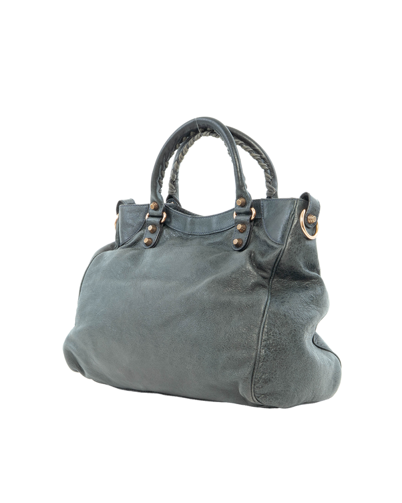 BALENCIAGA VELO MEDIUM GRAY LAMB RGHW 0323