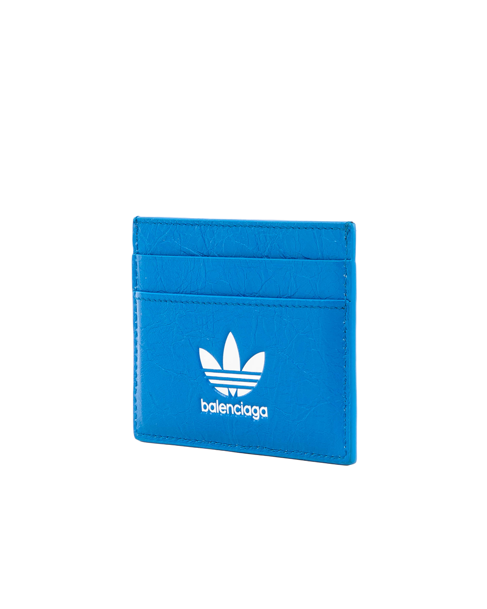 BALENCIAGA X ADIDAS CARD SLOT IN ARENA SHORT BLUE CALF 5595