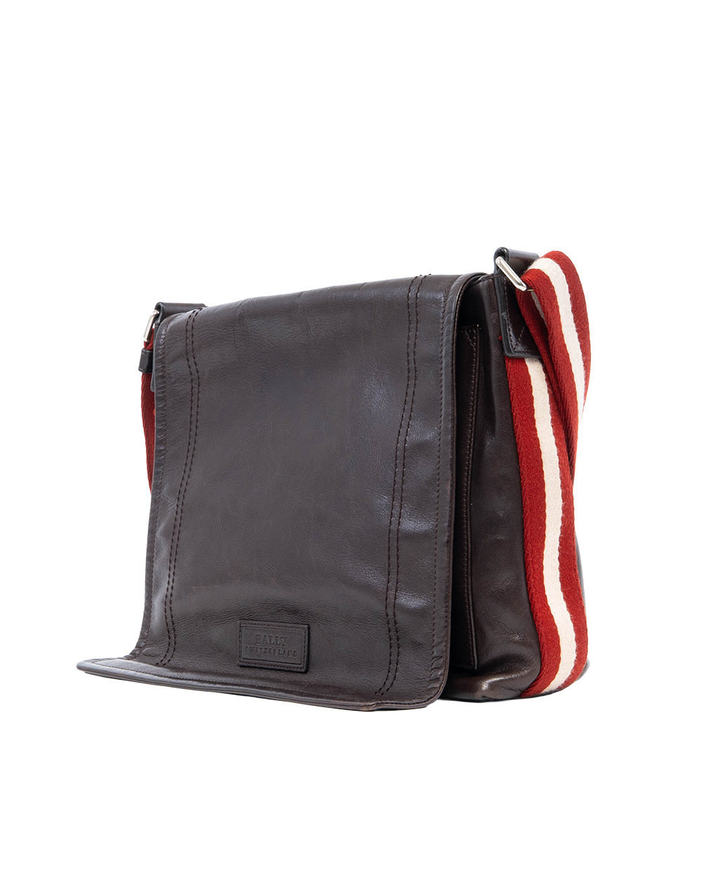 BALLY MESSENGER BAG BLACK CALF SHW 4156
