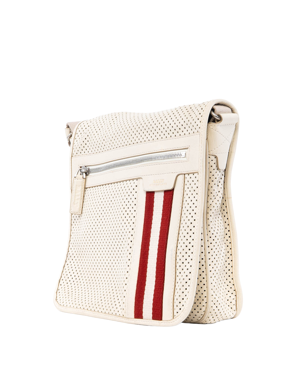 BALLY SHOULDER BAG WHITE CALF SHW 0355