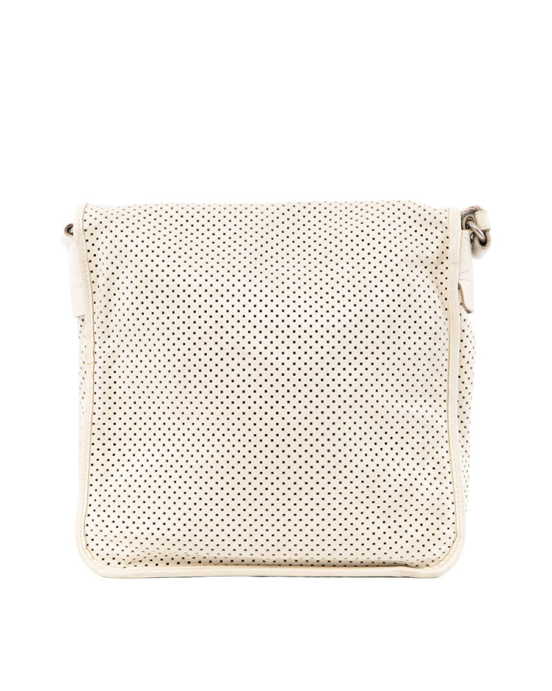 BALLY SHOULDER BAG WHITE CALF SHW 0357