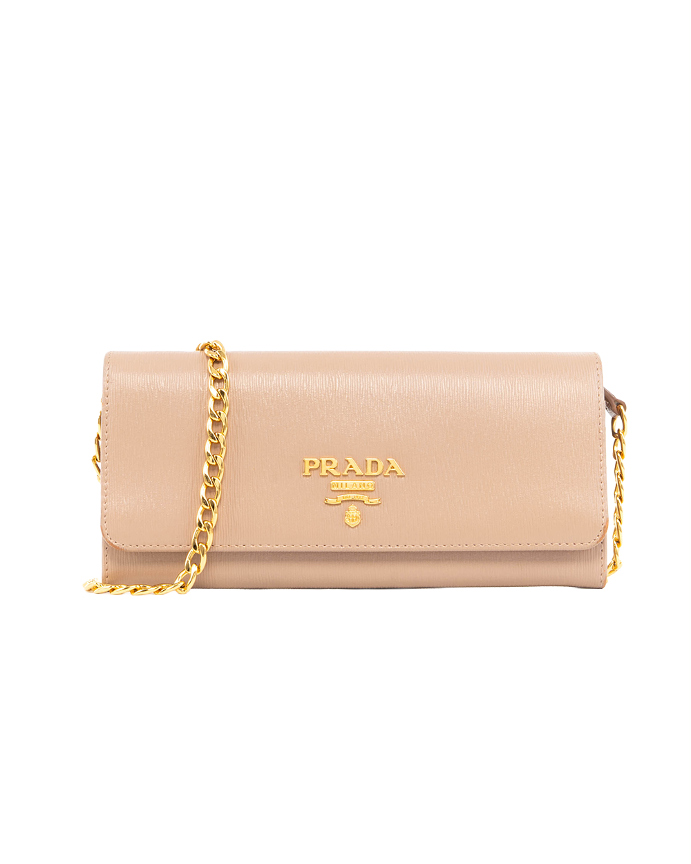BB251811 PRADA SAFFIANO WOC PINK SAFFIANO GHW