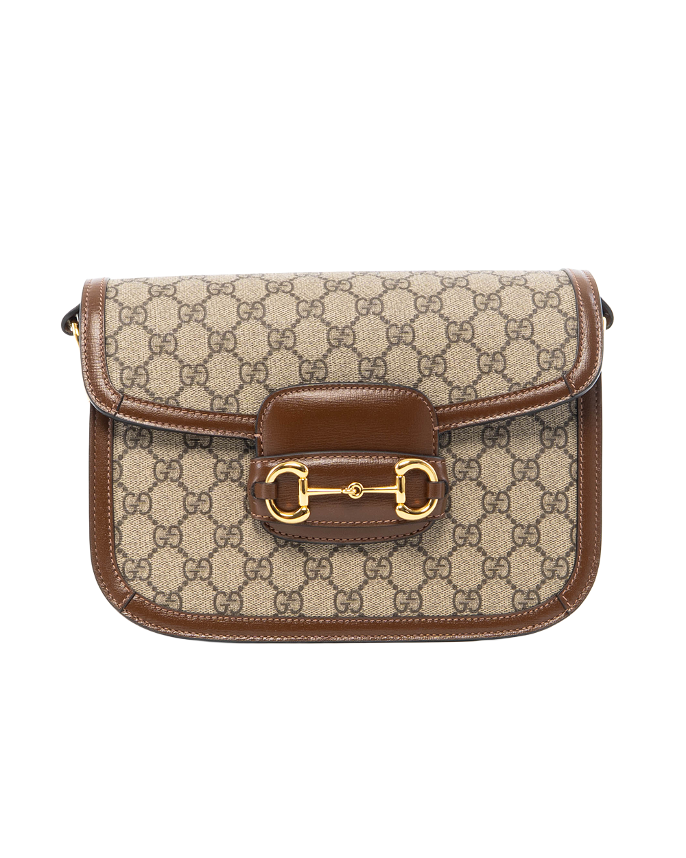 BB251961 GUCCI HORSEBIT 1955 MEDIUM BROWN GG MONOGRAM CANVAS GHW 602204 525040