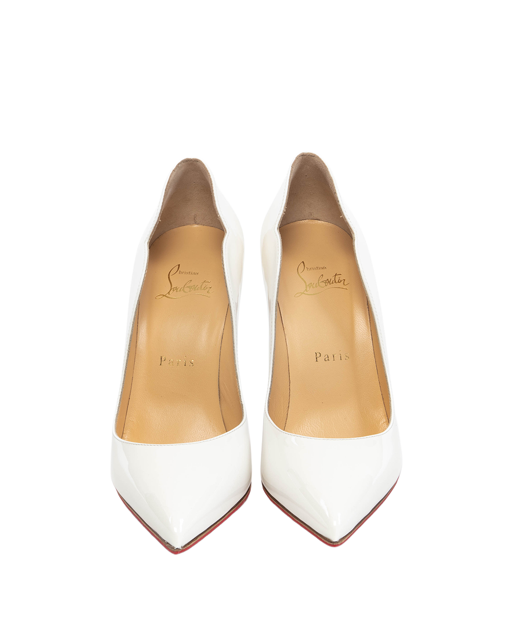 BB252047 CHRISTIAN HOT CHICK 100 37 WHITE PATENT