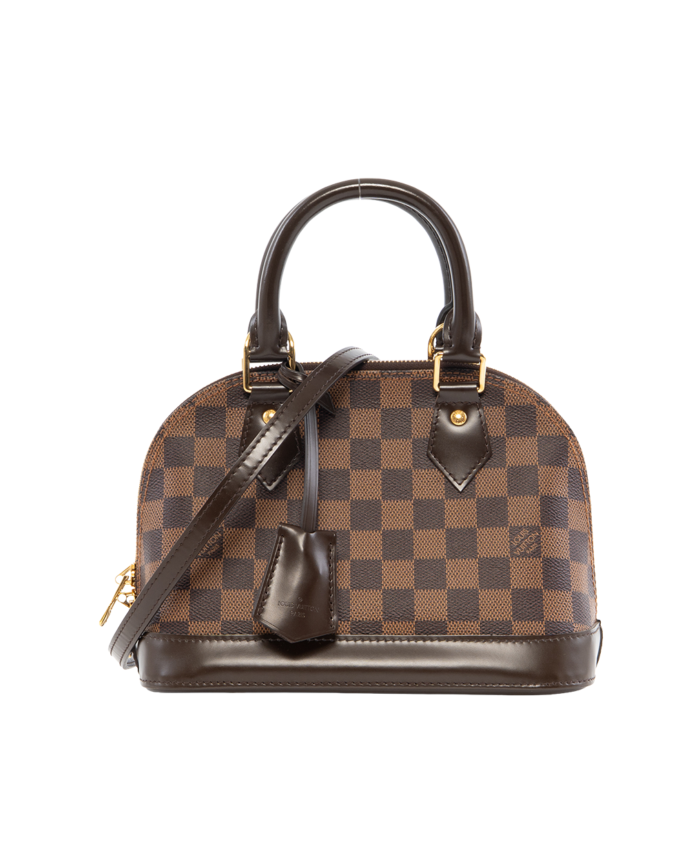 BB252257 LV ALMA BB BROWN DAMIER CANVAS GHW CI1115