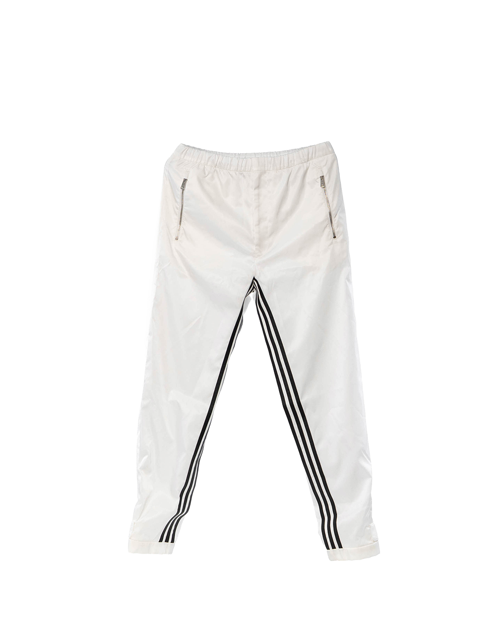 BB252398 PRADA X ADIDAS PANTALONE M WHITE NYLON MICROCHIP
