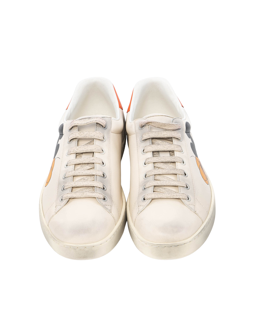 BB252436 GUCCI X DISNEY MICKEY SNEAKER 7 WHITE CALF SHW 603697 03K