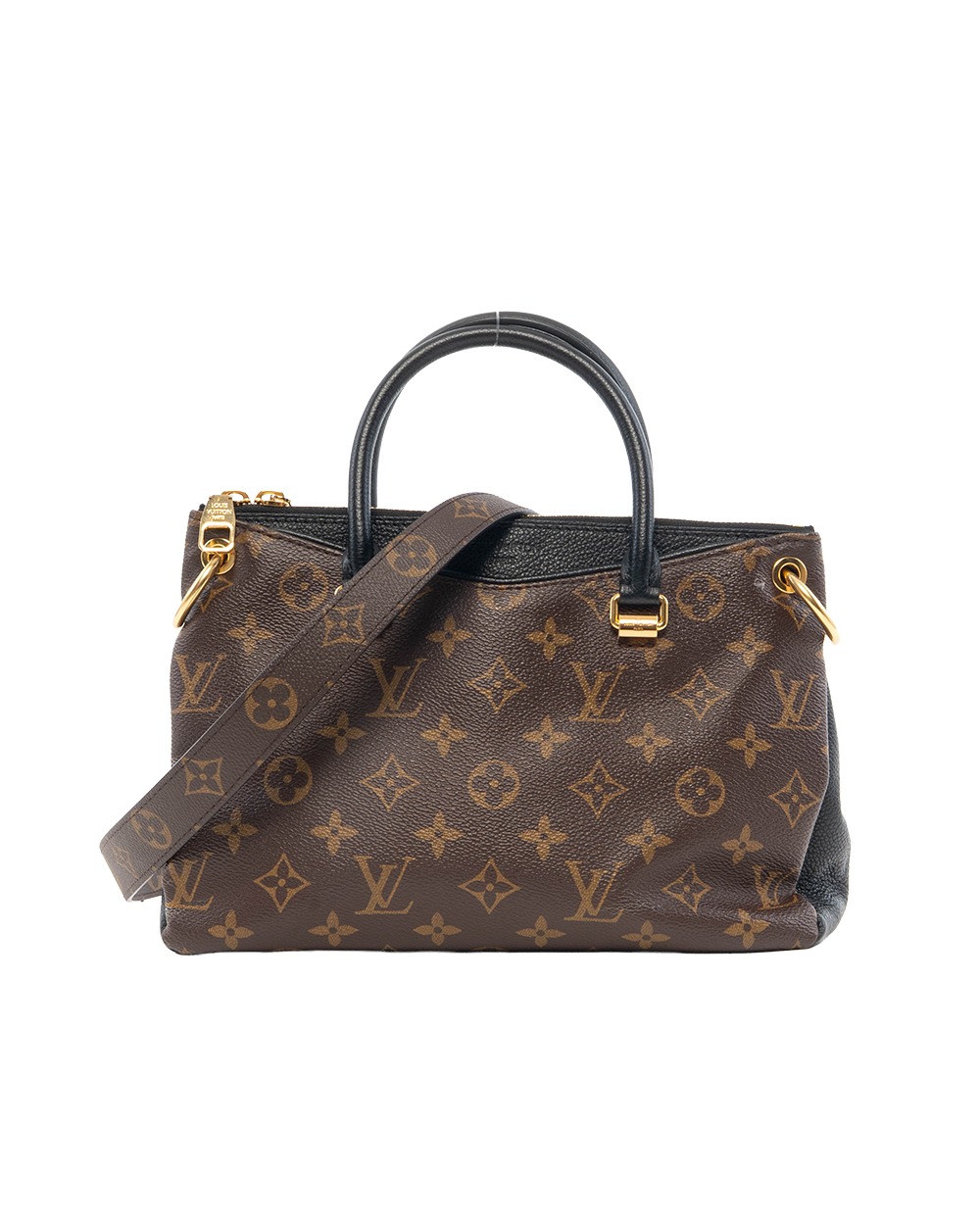 BB252453 LV PALLAS BB BROWN BLACK MONOGRAM CANVAS GHW CA2107