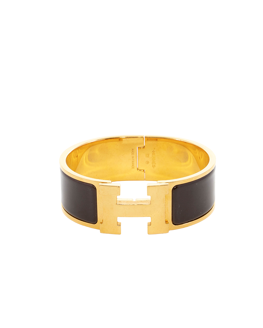 BB252456 HERMES CLIC CLAC 2 CM GM BLACK GHW