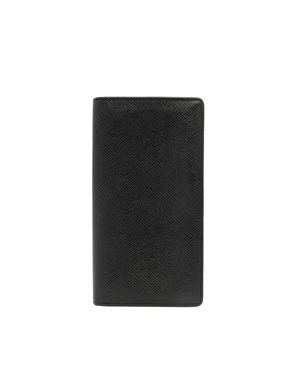 BB252526 LV BRAZZA WALLET LONG BLACK TAIGA CALF CT0036