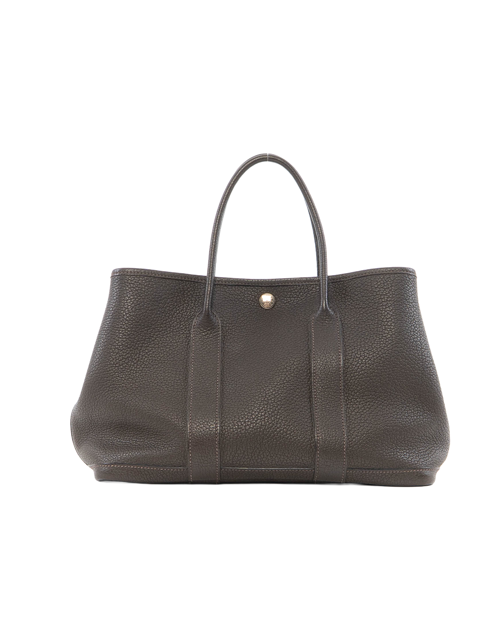 BB252556 HERMES GARDEN PARTY 30 BROWN ROUGE SELLIER SHW STAMP R SQ