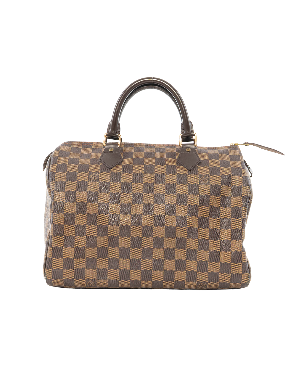 BB252667 LV SPEEDY 30 BROWN DAMIER CANVAS GHW AA3068