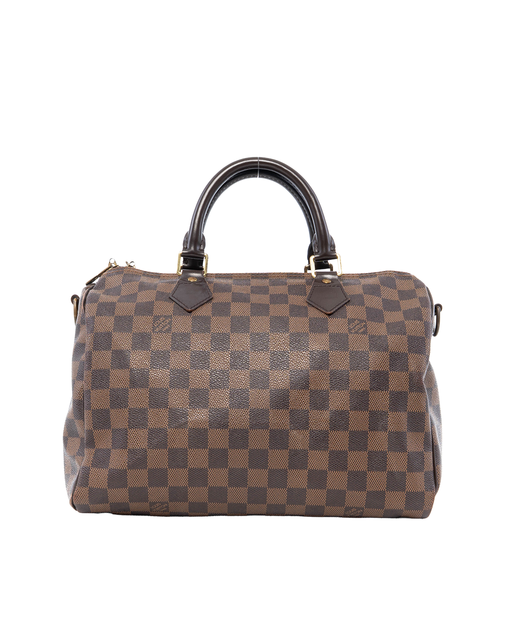 BB252673 LV SPEEDY 30 BROWN DAMIER CANVAS GHW