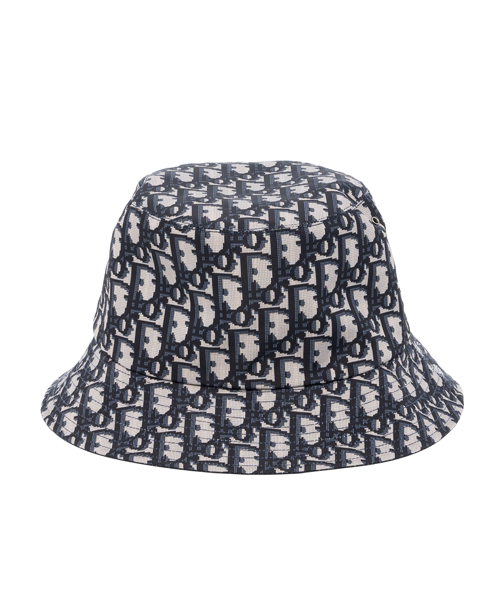 BB252965 DIOR REVERSIBLE TEDDY D BUCKET HAT 57 OBLIQUE NAVY COTTON SHW 95TDD923A130
