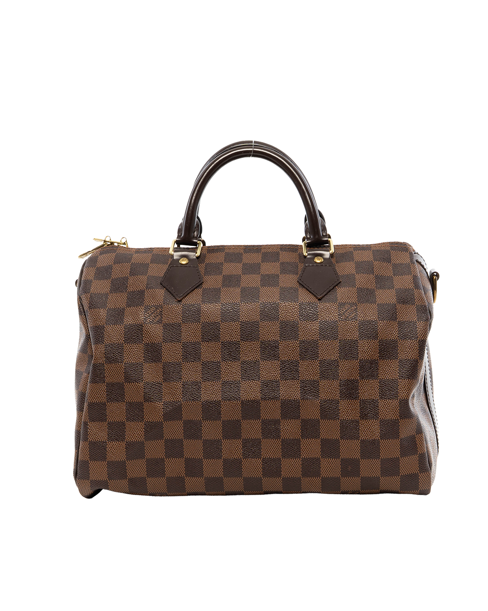 BB252989 LV SPEEDY BAND 30 BROWN DAMIER CANVAS GHW SP1154
