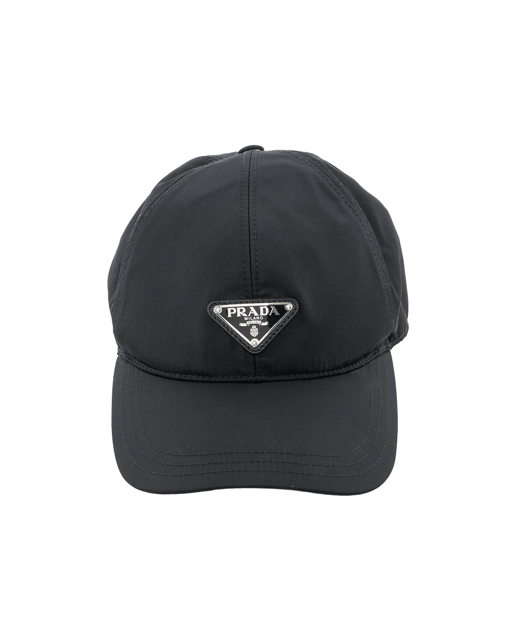 BB253018 PRADA CAP S BLACK NYLON SHW
