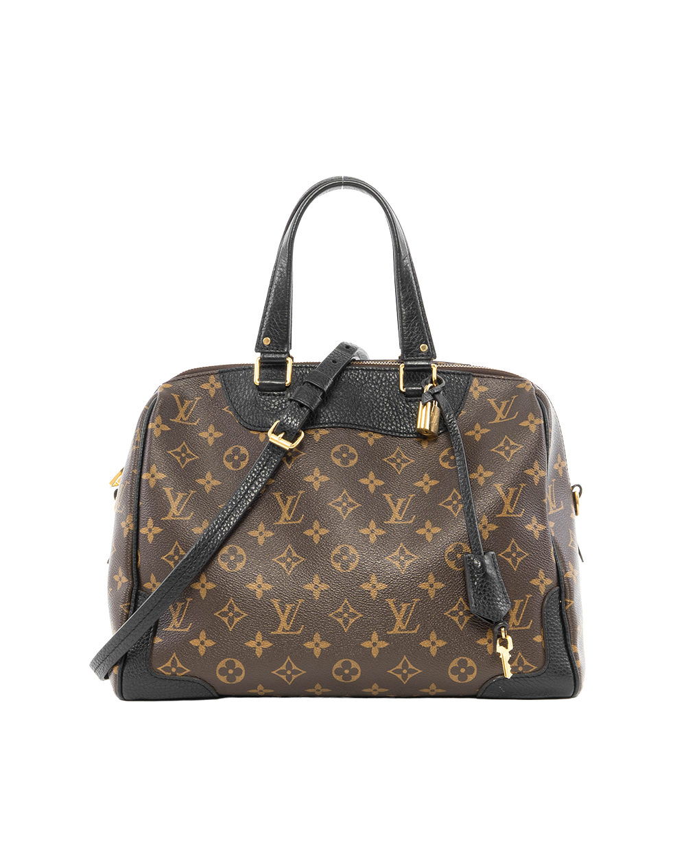 BB253114 LV RETIRO MM BROWN BLACK MONOGRAM CANVAS GHW TJ1135