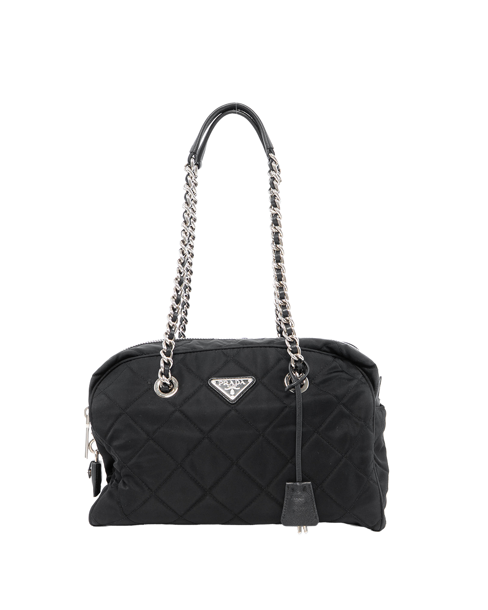 BB253263 PRADA TESSUTO IMPUNTU BLACK NYLON SHW