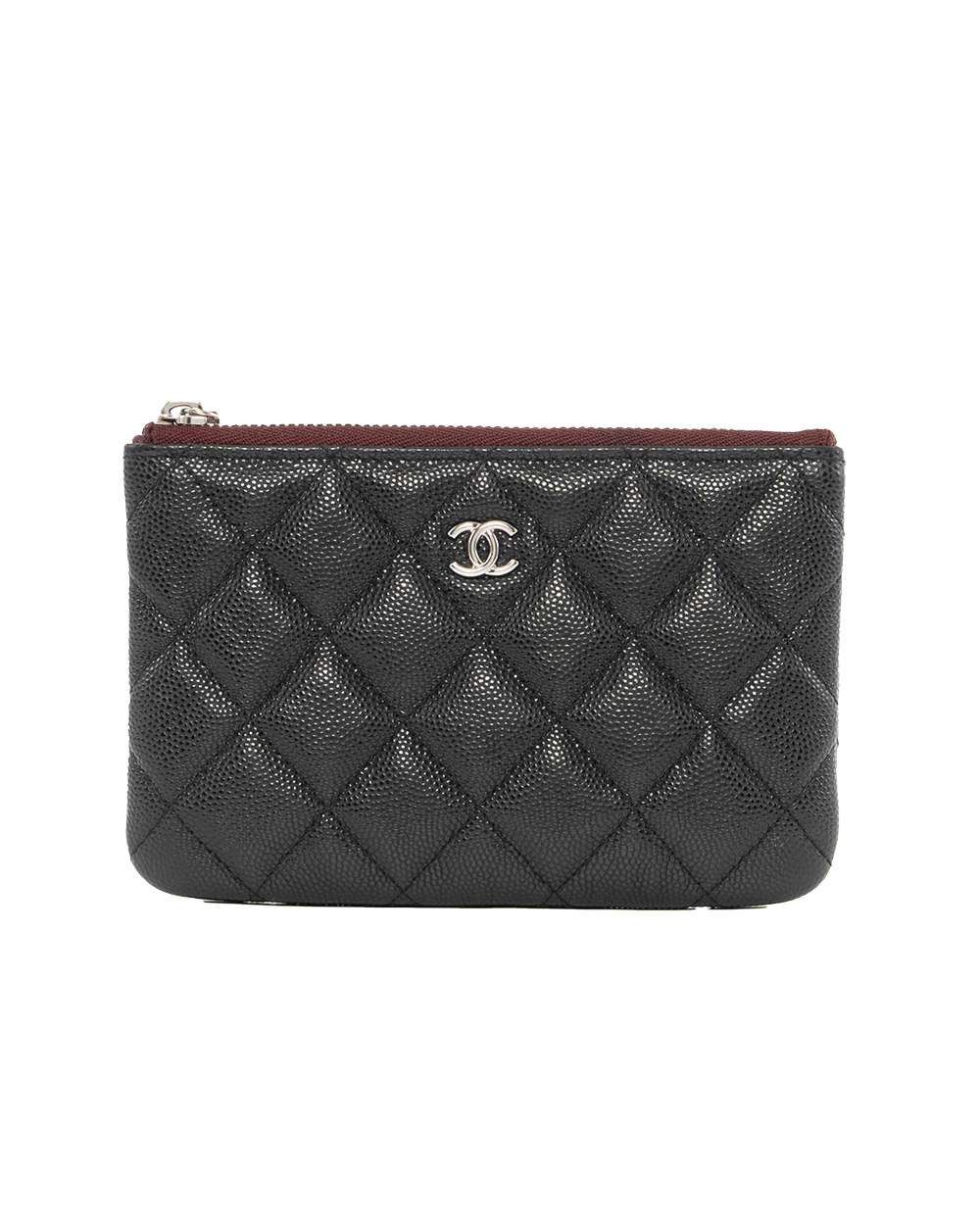 BB253328 CHANEL O CASE 5.5 BLACK CAVIAR SHW 30133867