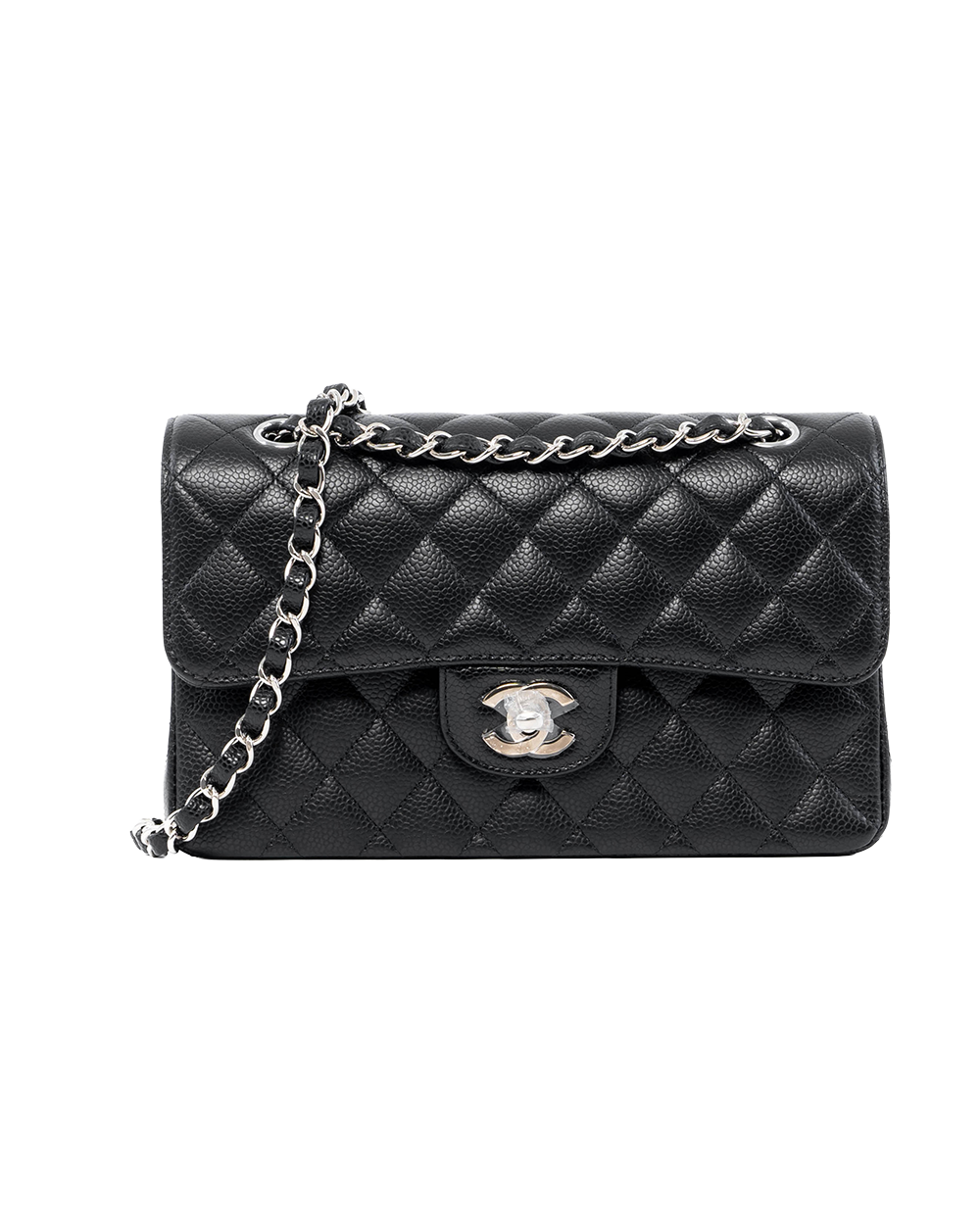 BB253384 CHANEL CLASSIC 9 BLACK CAVIAR SHW KKH9UNT7