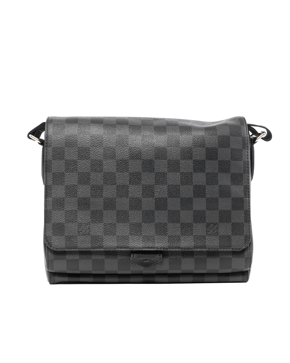 BB253539 LV MESSENGER PM GRAPHITE DAMIER CANVAS SHW GI2290