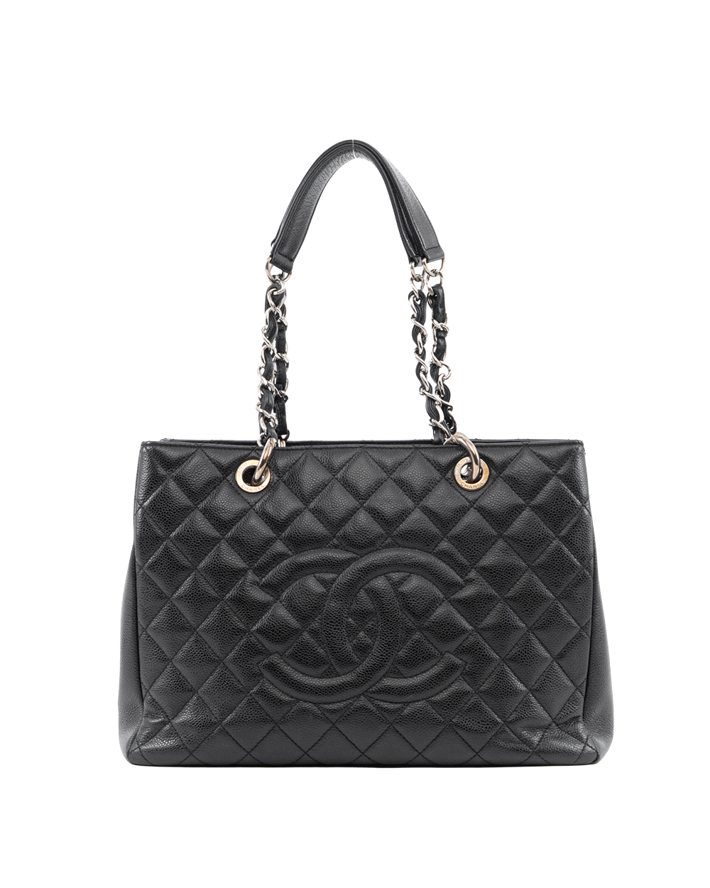 BB253551 CHANEL GST BLACK CAVIAR SHW 16098217