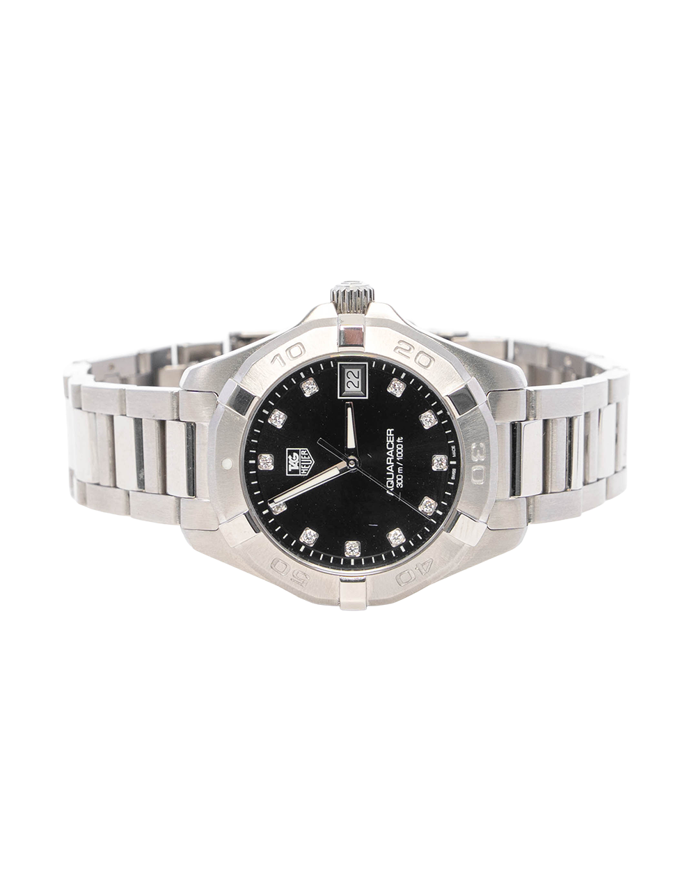 BB253578 TAG HEUER AQUARACER 300 32MM BLACK DIAMOND SHW WAY1315