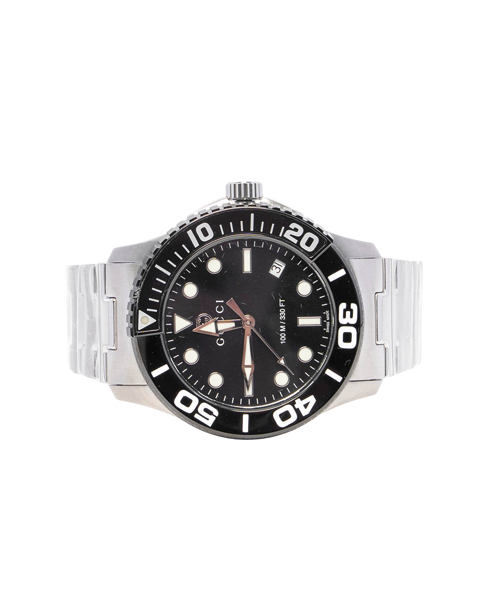 BB253580 GUCCI DIVER WATCH 45MM BLACK STAINLESS STEEL SHW 17952857
