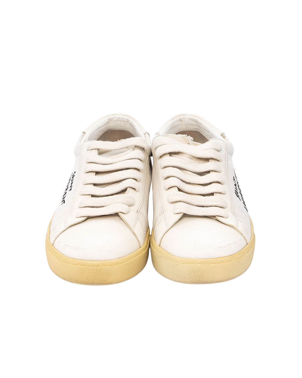 BB253592 YSL COURT CLASSIC SNEAKER 38.5 WHITE BM610648