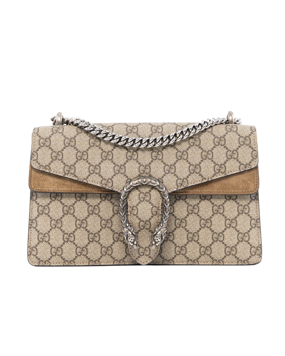 BB253645 GUCCI DIONYSUS NEW SMALL BROWN GG MONOGRAM CANVAS SHW 400249 520981