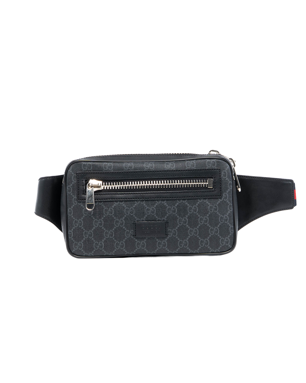 BB253838 GUCCI BELT BAG CAMERA BLACK GG MONOGRAM CANVAS SHW 474293 520981