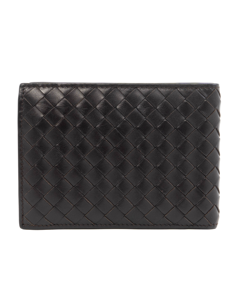 BOTTEGA 4 CARD WITH COINS BROWN CALF B06461337K 5299