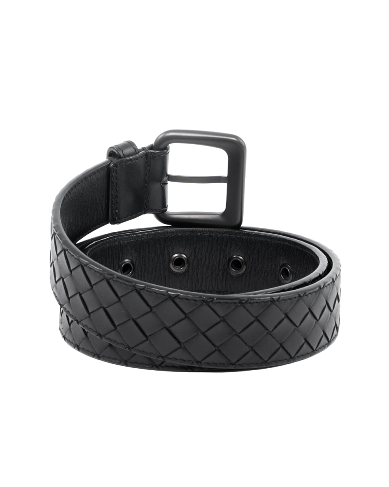 BOTTEGA BELT 80 BLACK CALF BHW 5104